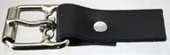 A back bar buckle in use.