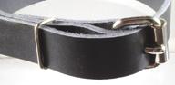 A heel bar roller buckle in use.