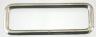 Belt keeper nickel plated