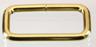 Belt keeper brass plated 1 inch