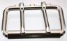 Buckle heel bar roller 2-prong nickel plated